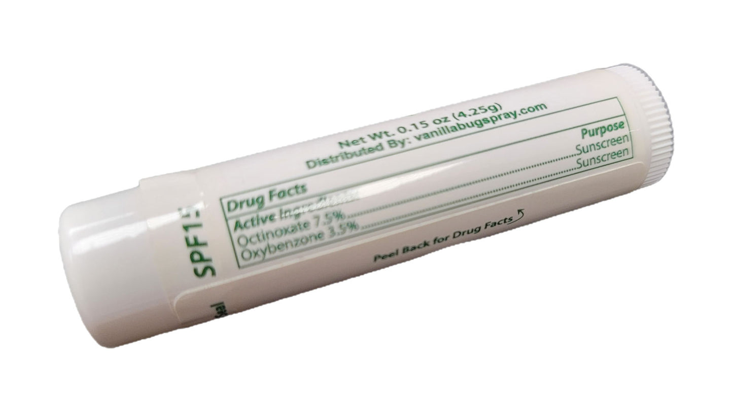 Vanilla Bug Spray Lip Balm