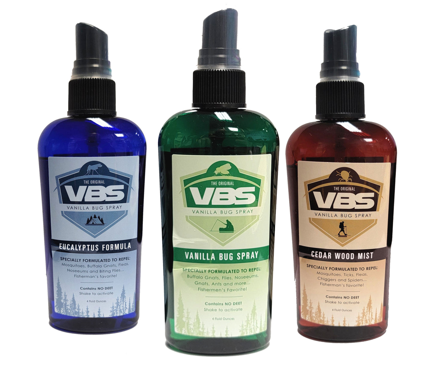Bug Spray Variety Pack - 3 Pack (4oz Each)