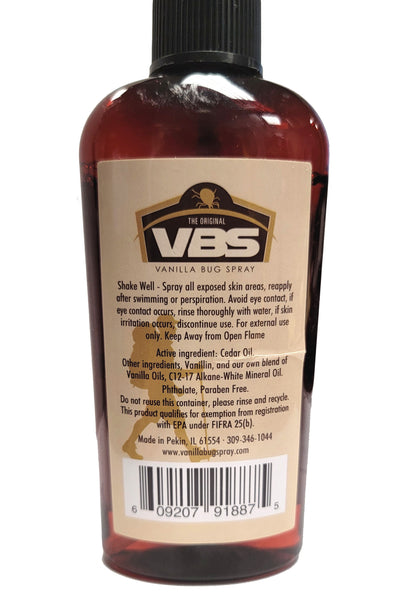 Cedar Wood Mist - Vanilla Bug Spray Bottle